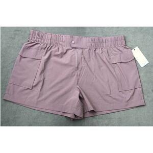 Avia Cargo Shorts Women XXXL 22 Mauve Ripstop Hiking Utility Athletic